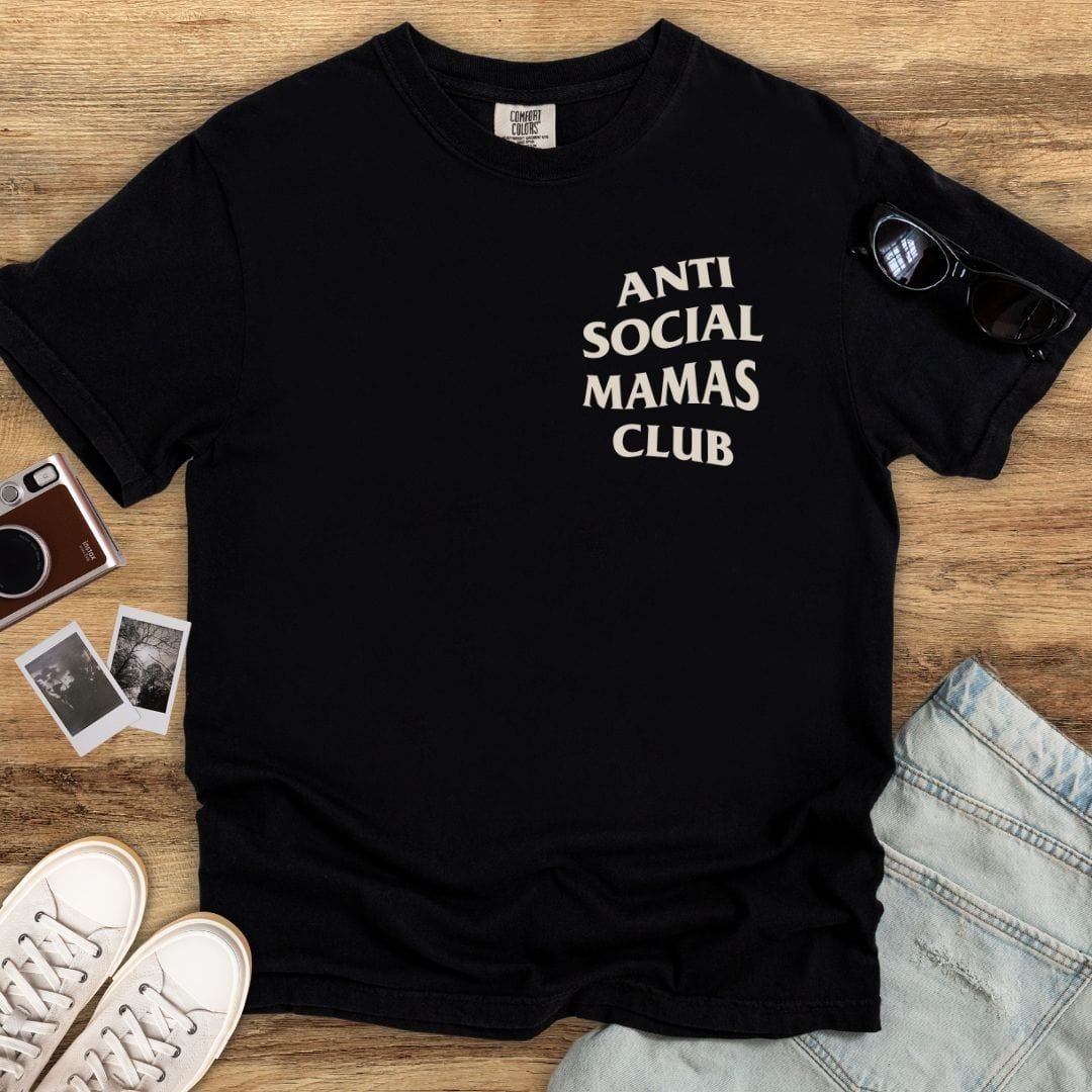 Anti-Social Mamas Club T-shirt