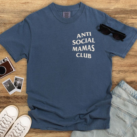 Anti-Social Mamas Club T-shirt