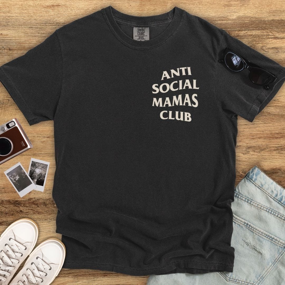 Anti-Social Mamas Club T-shirt