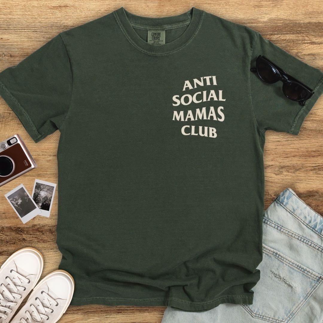 Anti-Social Mamas Club T-shirt