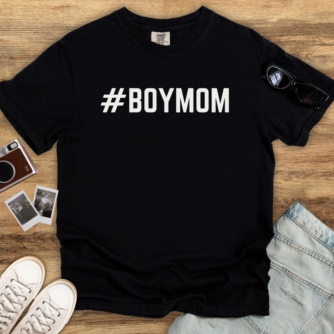 Hashtag Boymom T-shirt