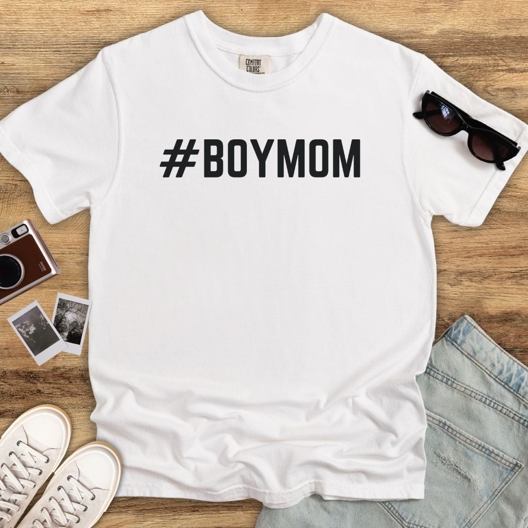 Hashtag Boymom T-shirt