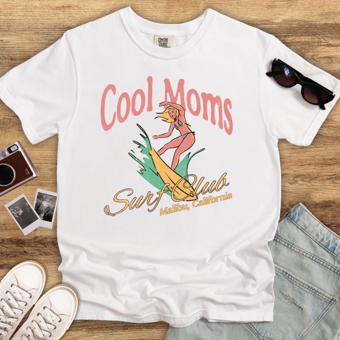 Cool Moms Surf Club T-shirt