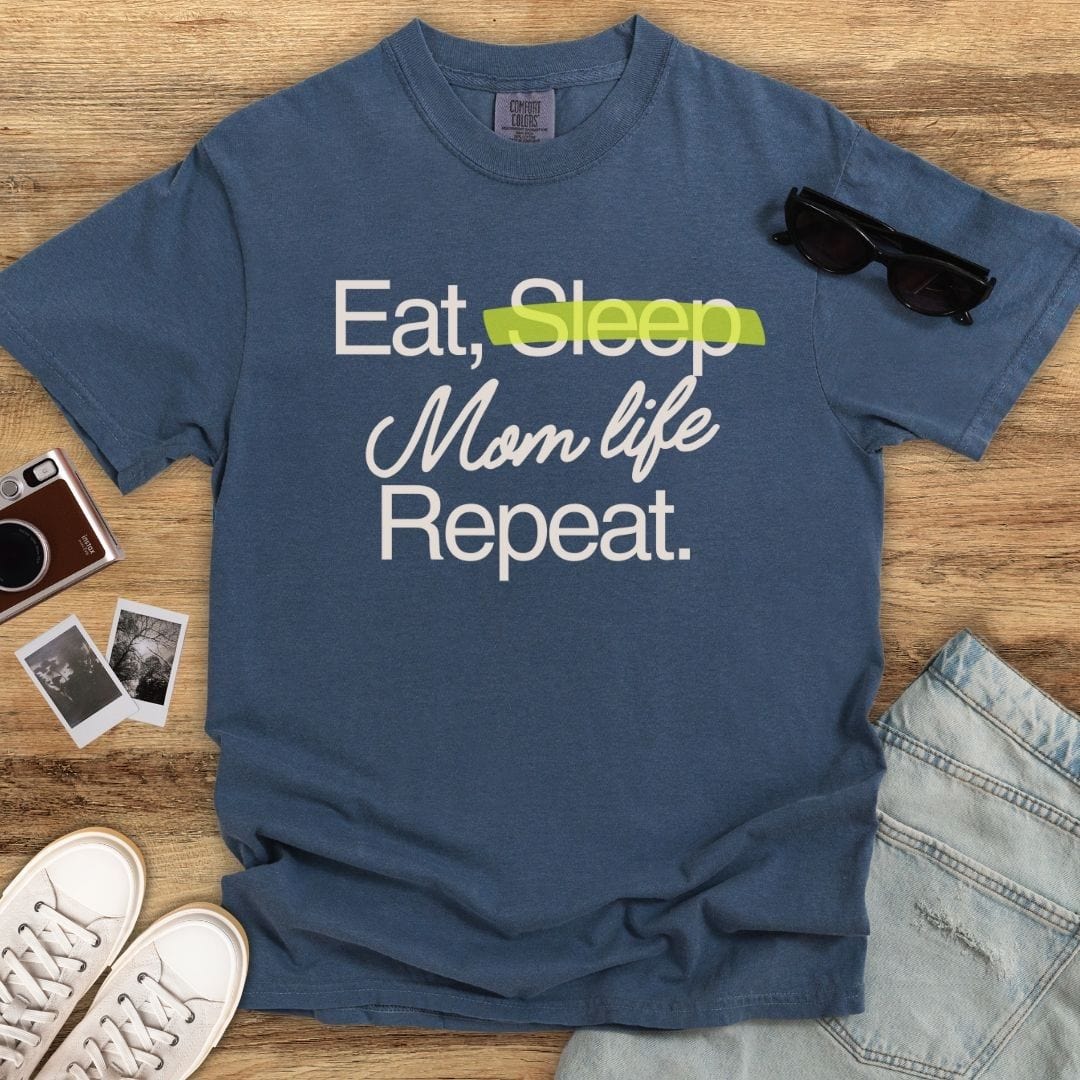 Mom Life on Repeat T-shirt