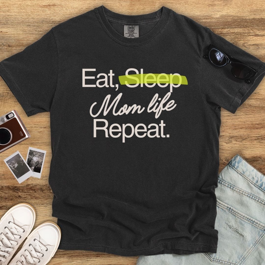 Mom Life on Repeat T-shirt