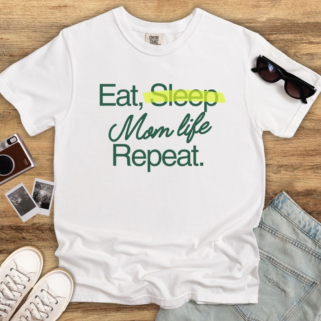 Mom Life on Repeat T-shirt