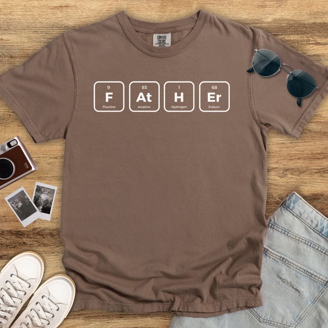 Father Periodic Table T-shirt