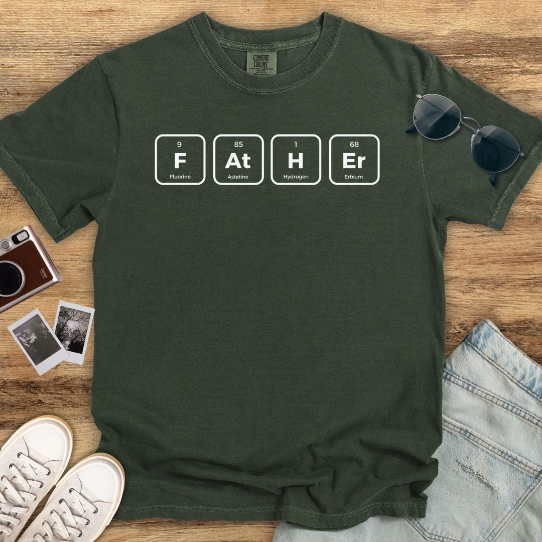 Father Periodic Table T-shirt