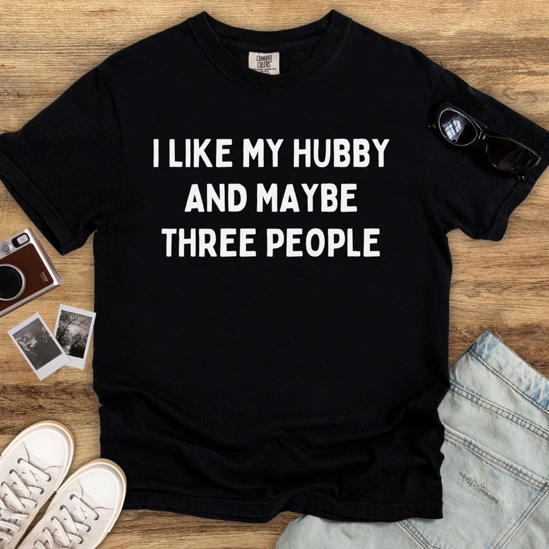 Hubby & 3 People T-shirt