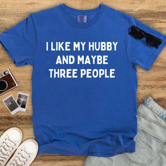 Hubby & 3 People T-shirt