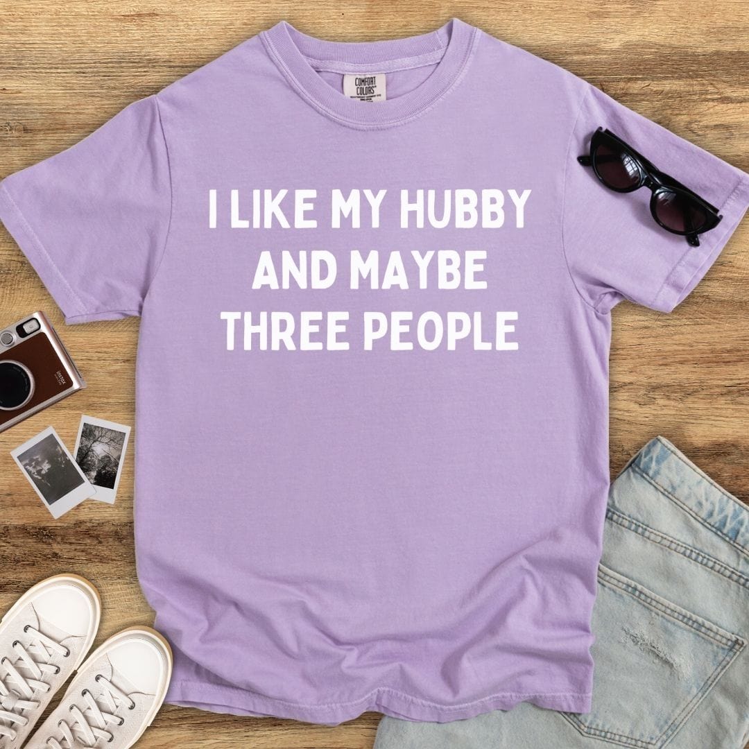 Hubby & 3 People T-shirt