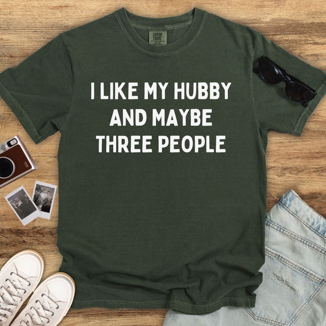 Hubby & 3 People T-shirt