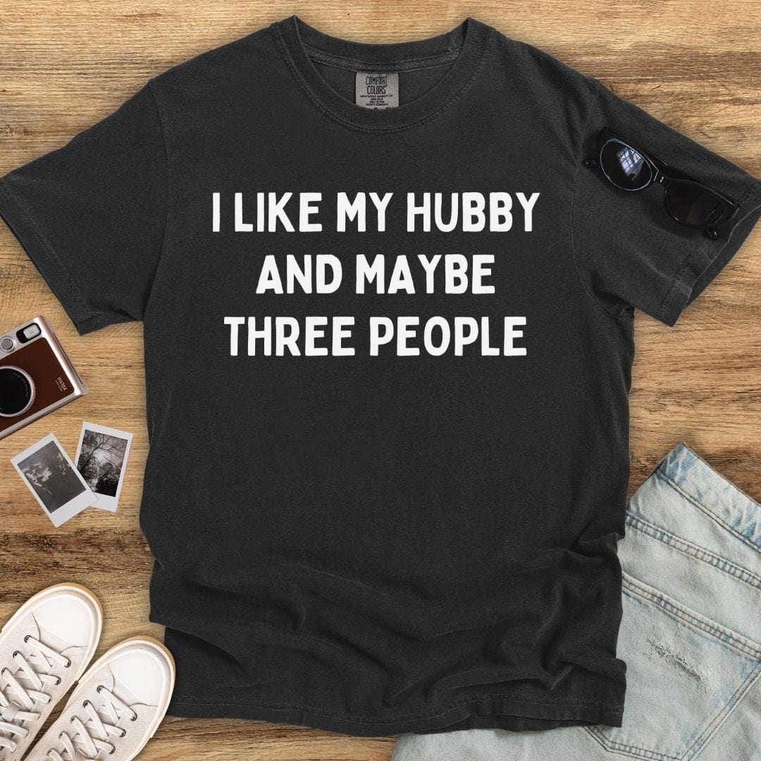 Hubby & 3 People T-shirt