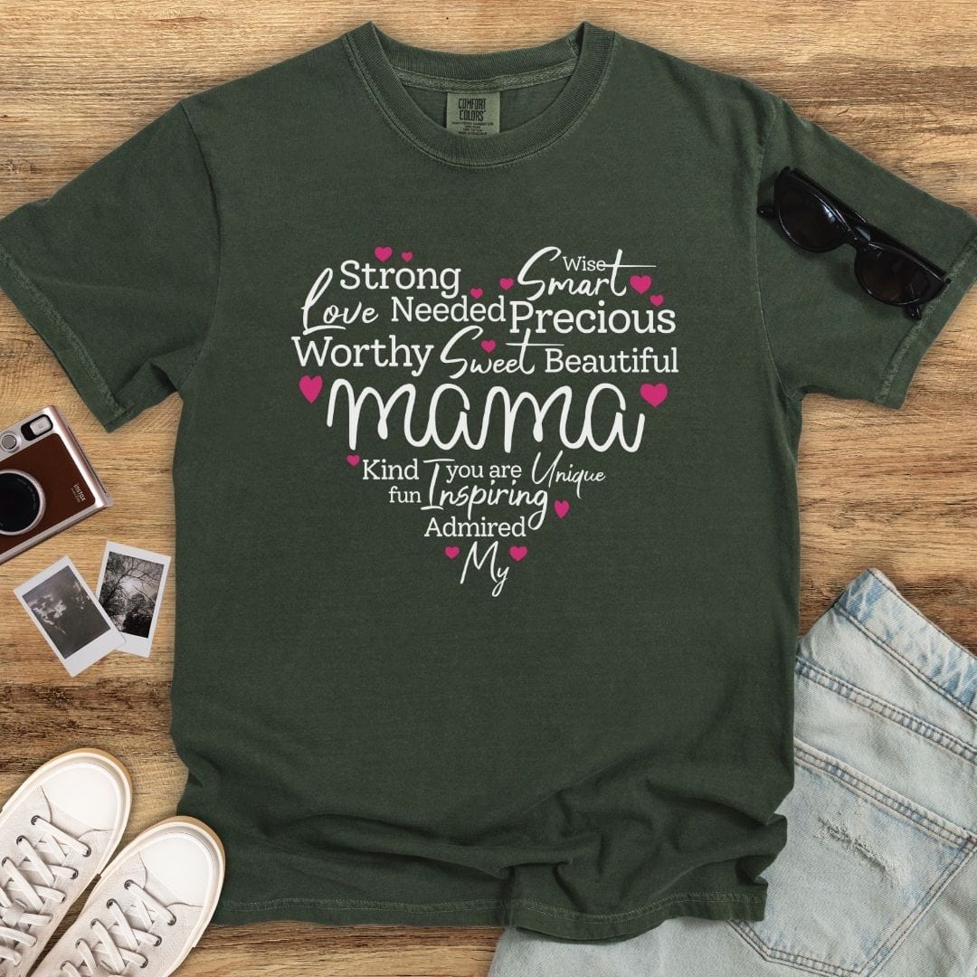 Mama Love Attributes T-shirt