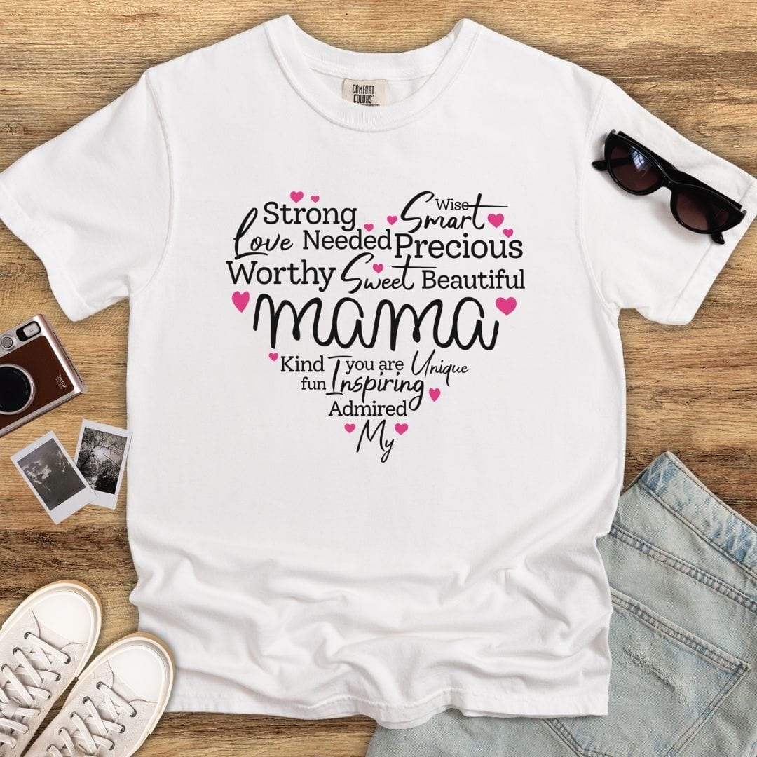 Mama Love Attributes T-shirt