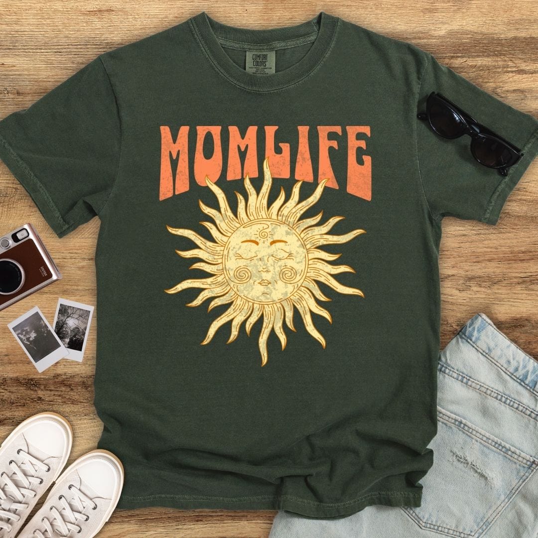 Momlife Sunset T-shirt