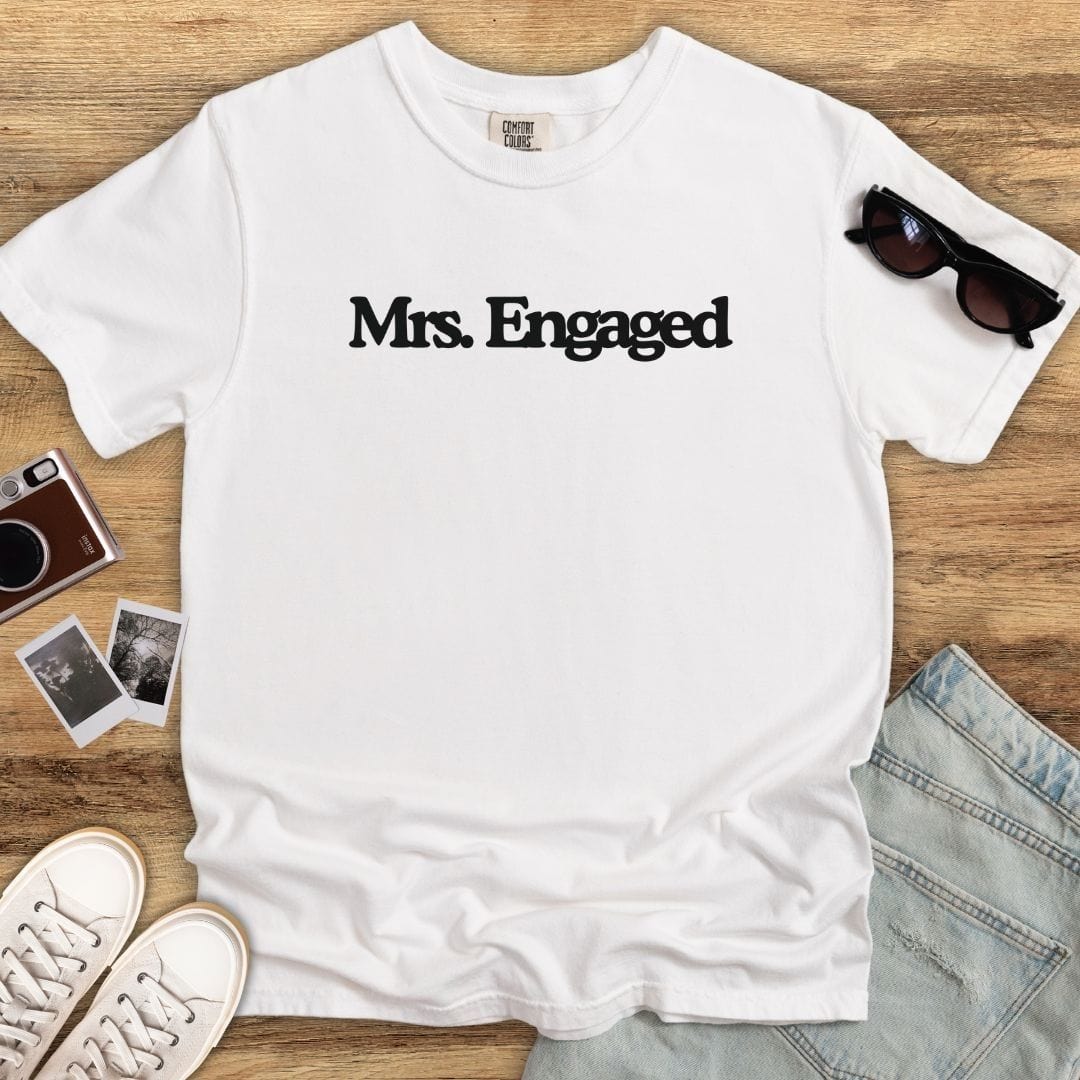 Mrs. Engaged T-shirt