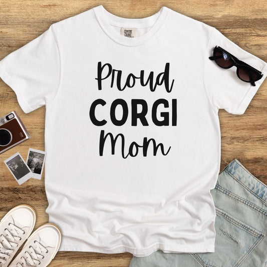 Proud Corgi Mom T-shirt