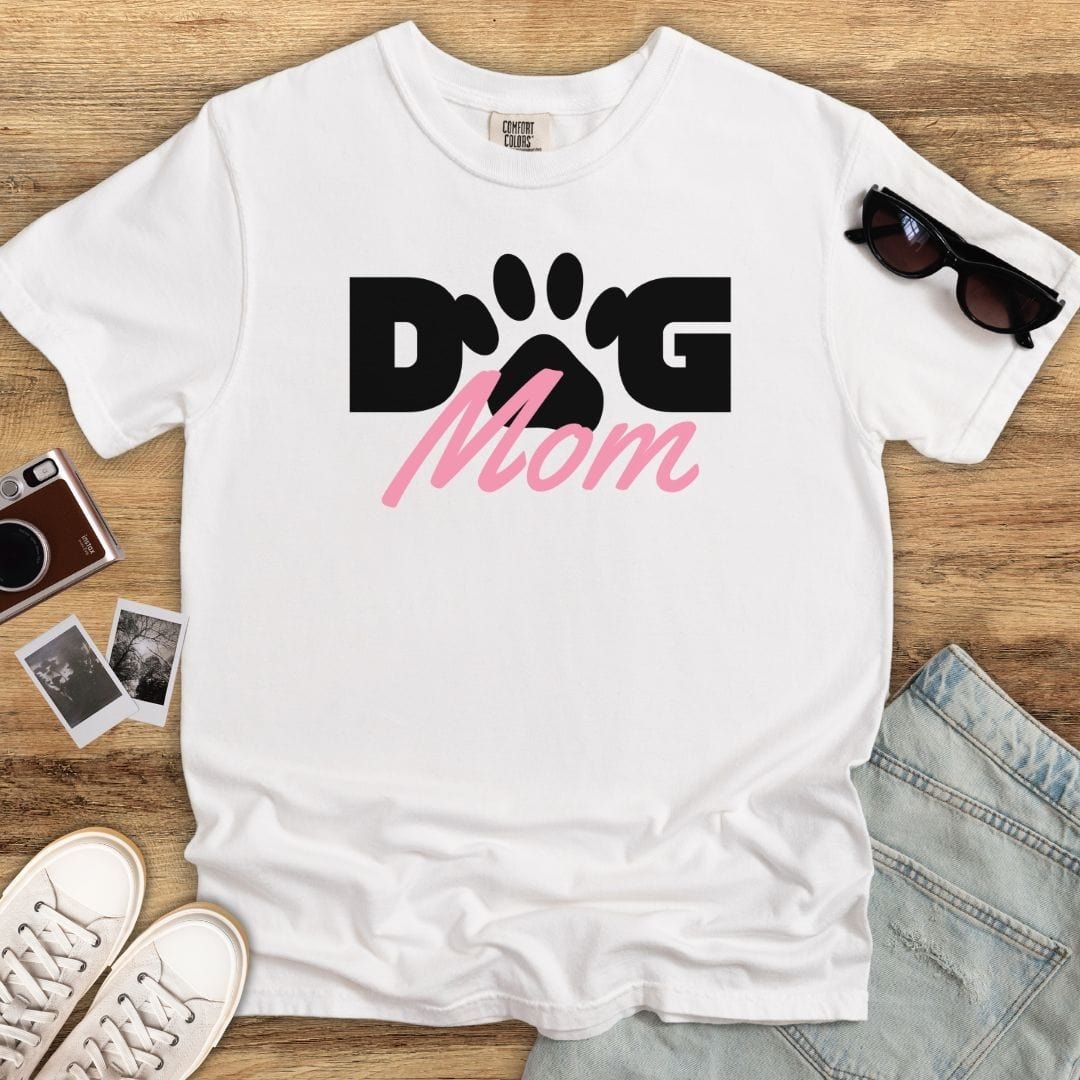 Dog Mom Paw T-shirt