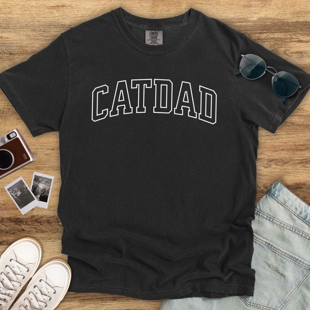 Varsity Catdad T-shirt