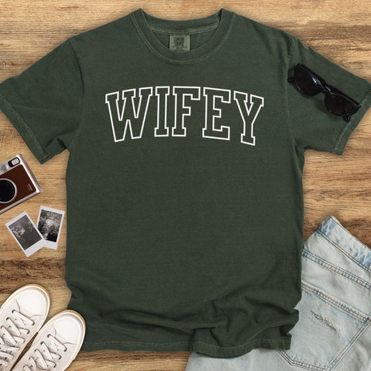 Varsity Wifey T-shirt