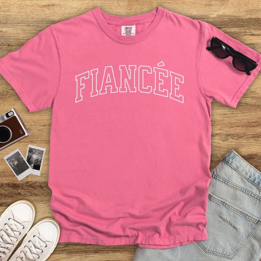 Varsity Fiancée T-shirt